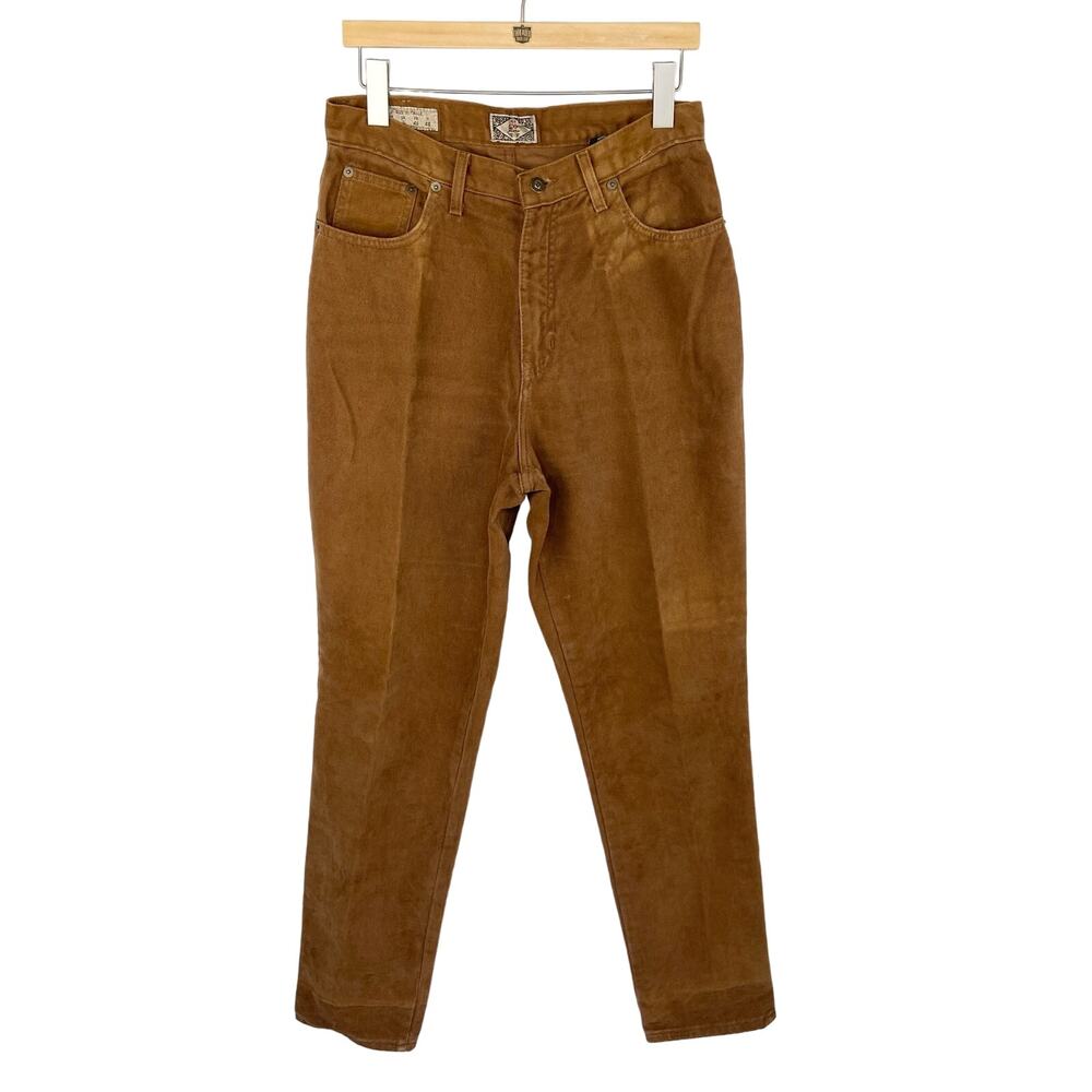 Vintage Camel Colored High Waist EXP Jeans - Women's Size 13/14